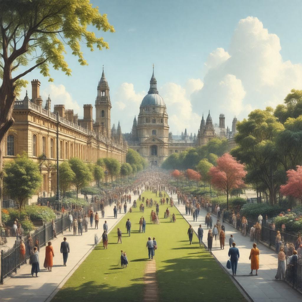 AI-created image of South Kensington