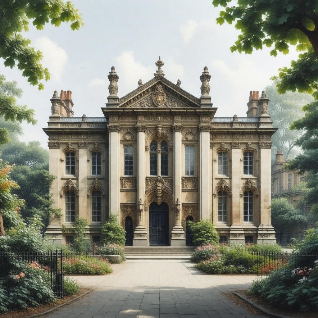 AI-created image of South Kensington School of Design