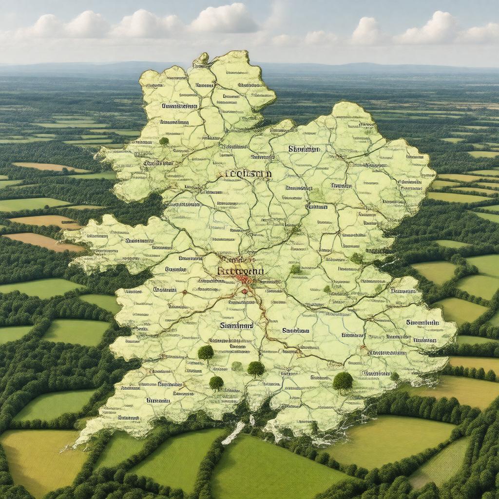 AI-created image of South Kesteven