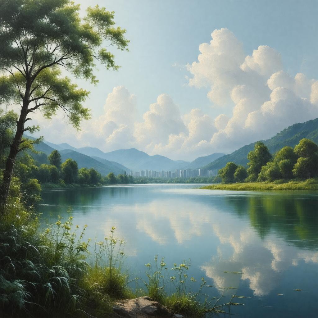 AI-created image of South Lake