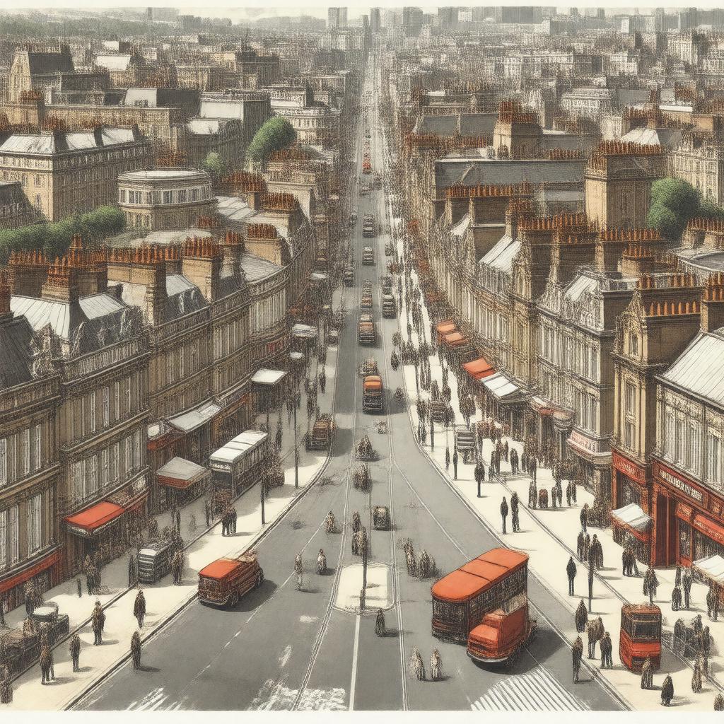 AI-created image of South Lambeth