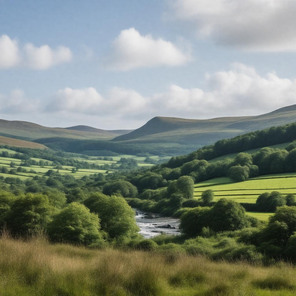 AI-created image of South Lanarkshire