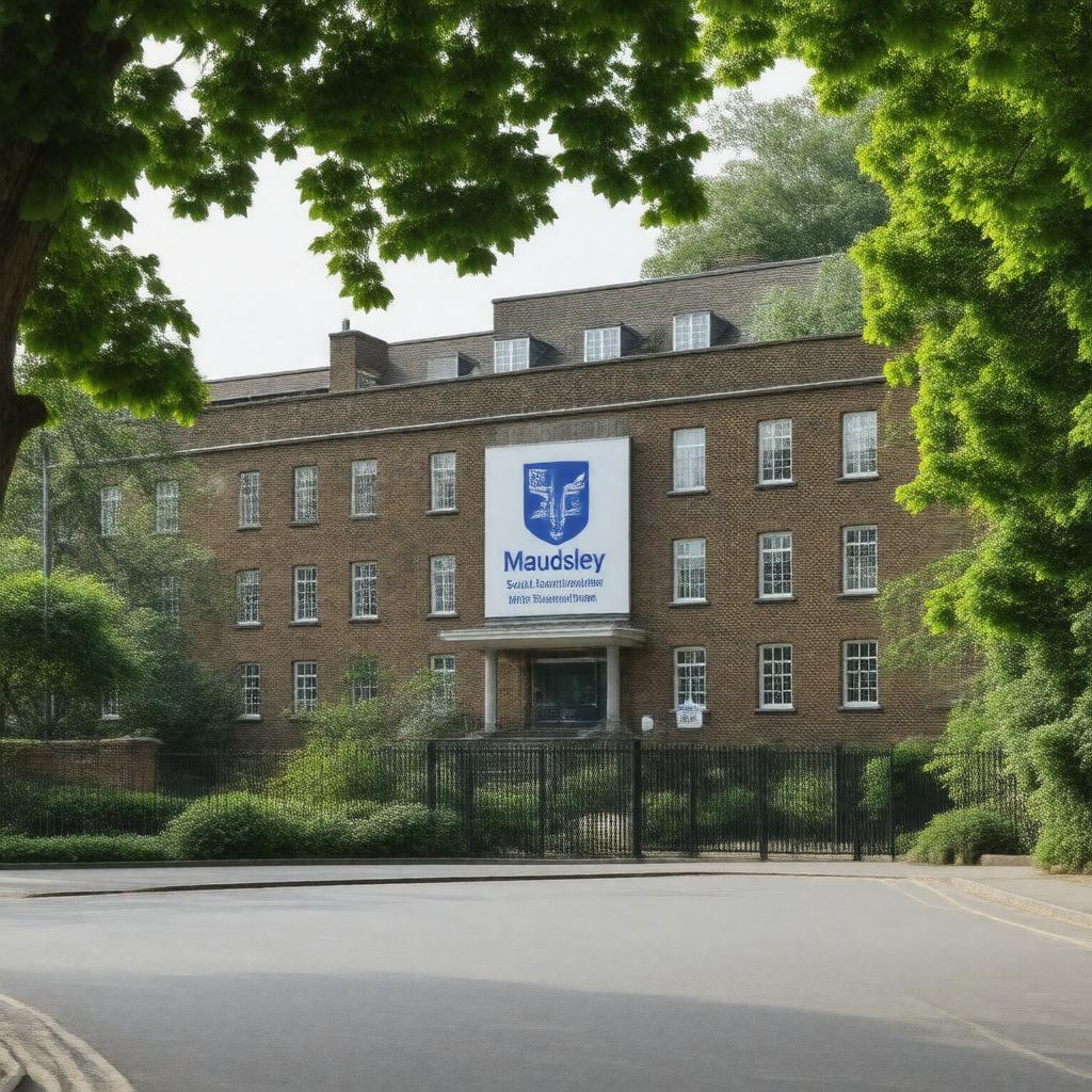 AI-created image of South London and Maudsley NHS Foundation Trust