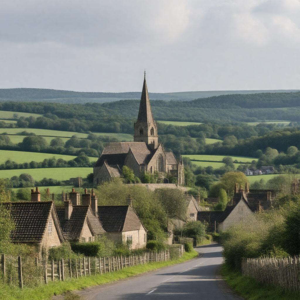 AI-created image of South Mimms