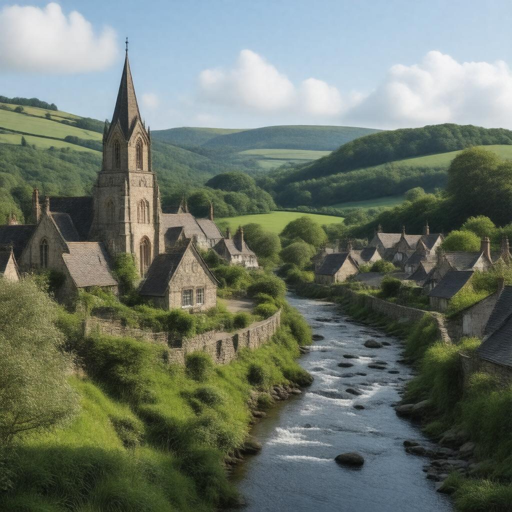 AI-created image of South Molton