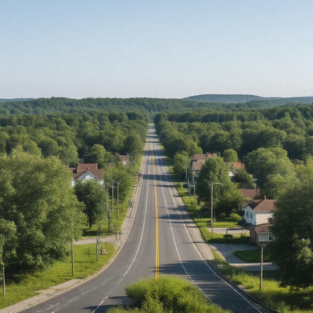 AI-created image of South New Castle