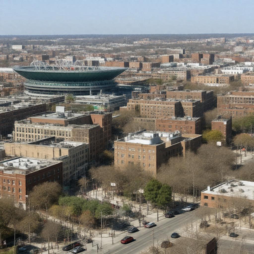 AI-created image of South Philadelphia