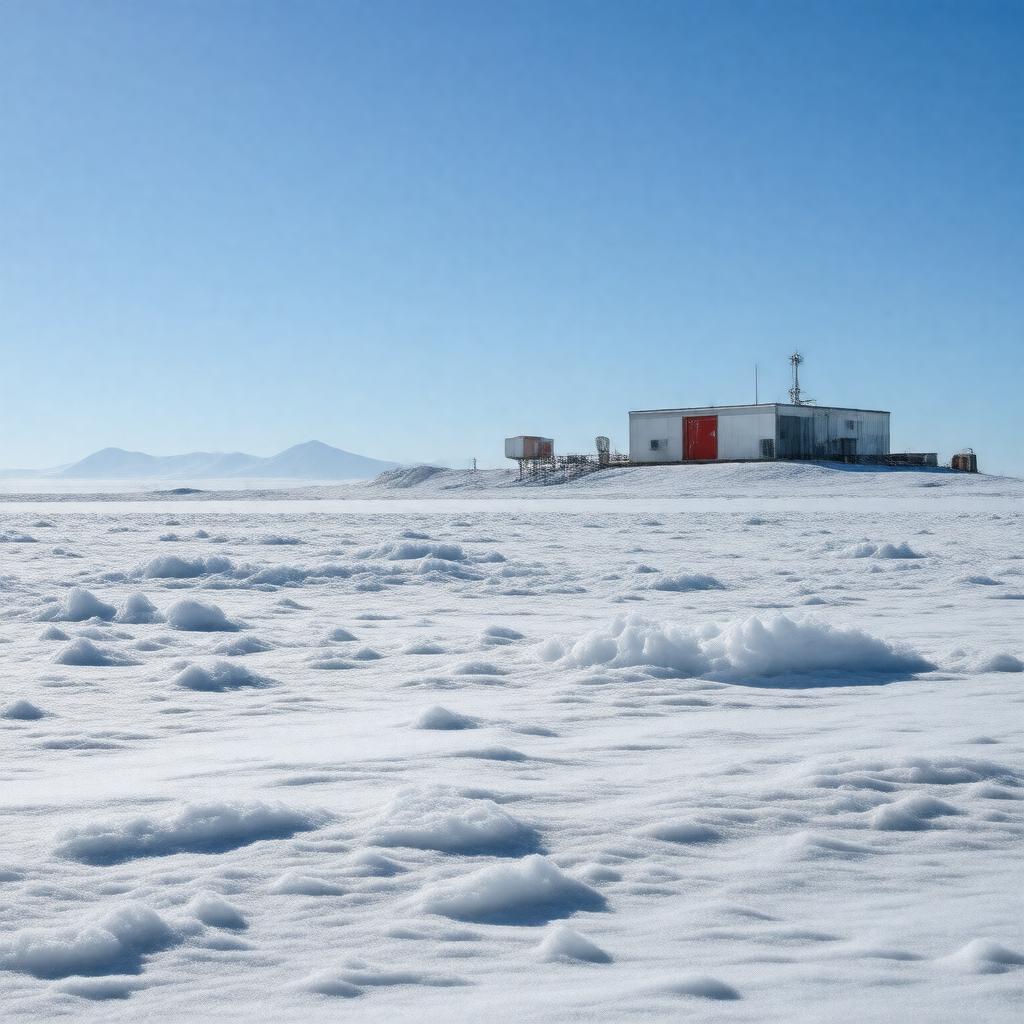 AI-created image of South Pole