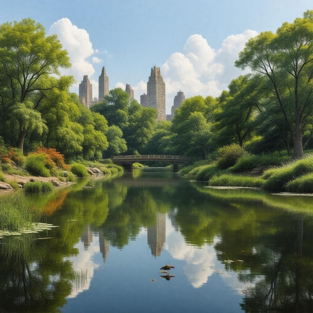 AI-created image of South Pond