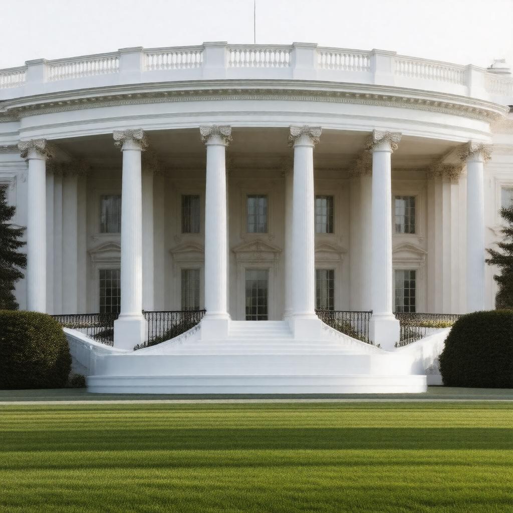 AI-created image of South Portico