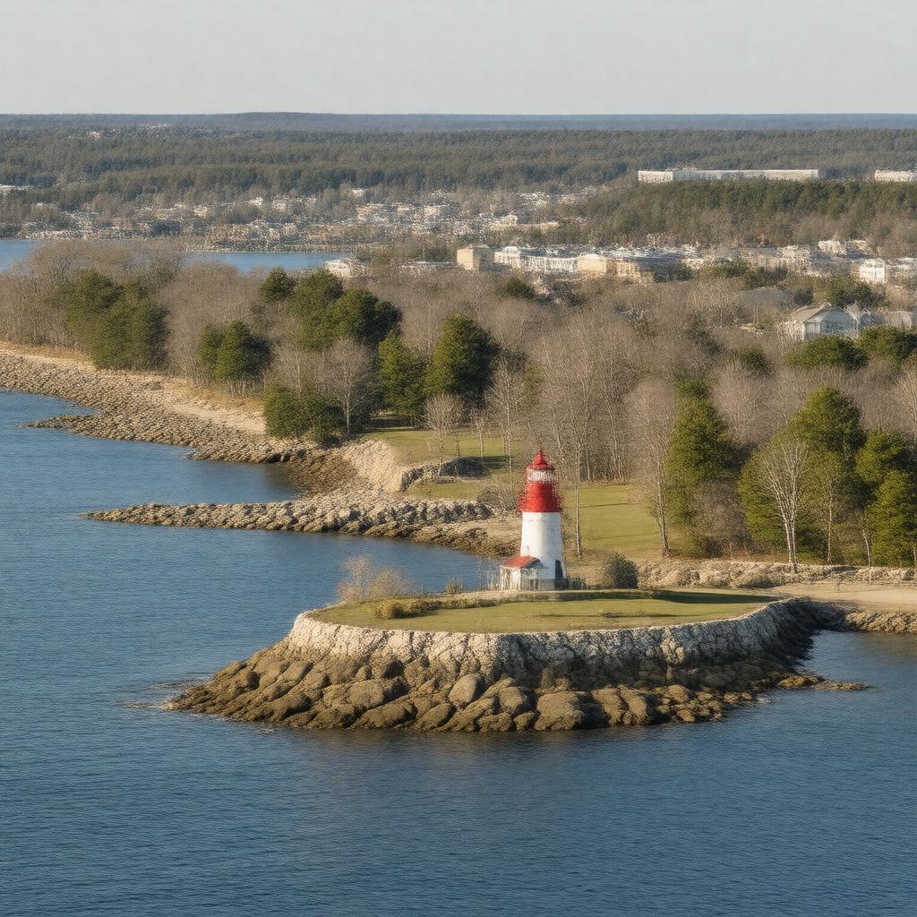 AI-created image of South Portland