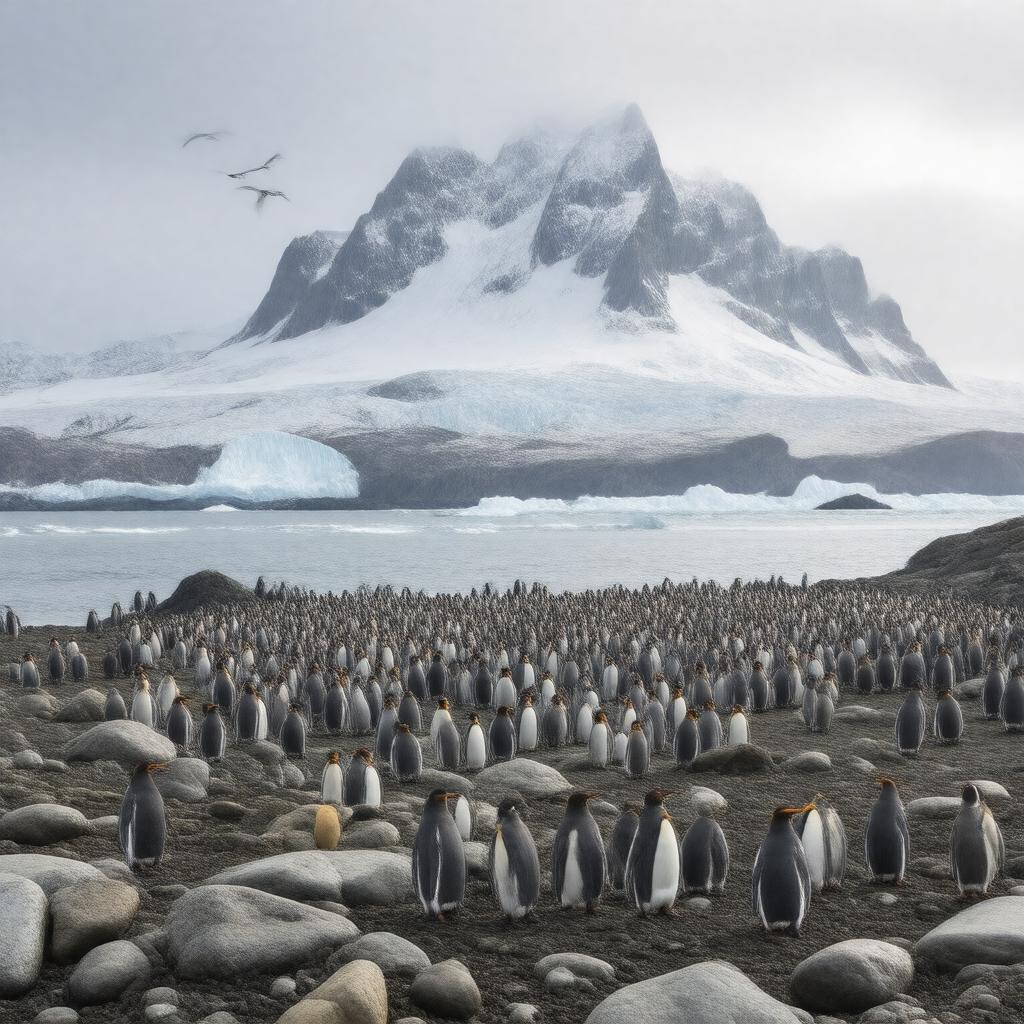 AI-created image of South Sandwich Islands