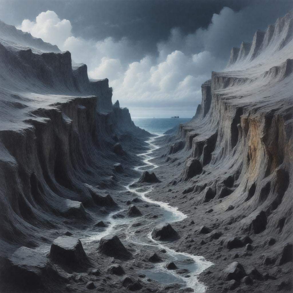 AI-created image of South Sandwich Trench