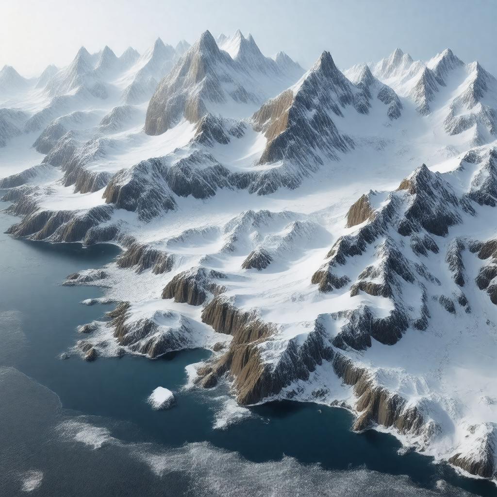 AI-created image of South Shetland Islands