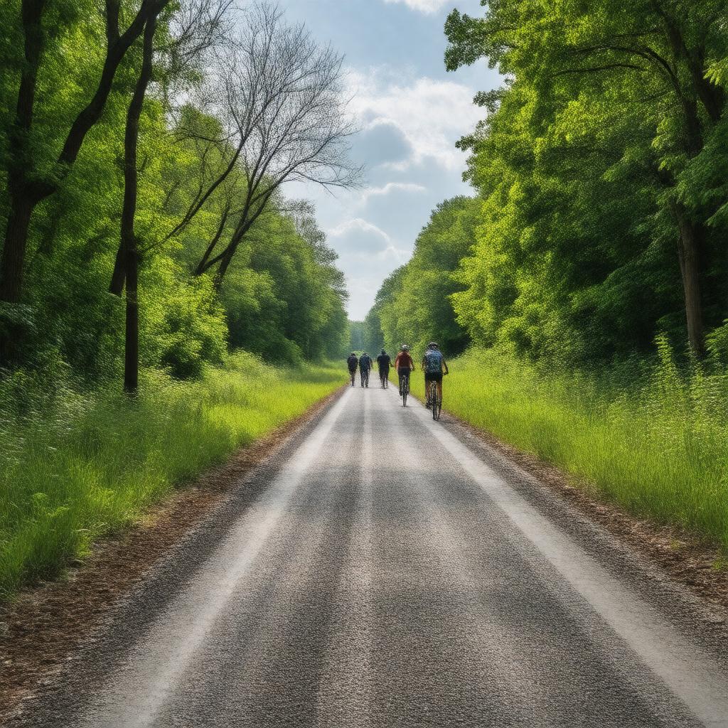 AI-created image of South Shore Trail