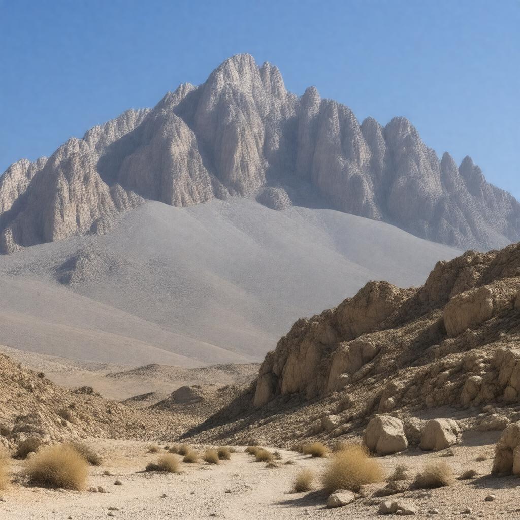 AI-created image of South Sinai Mountains