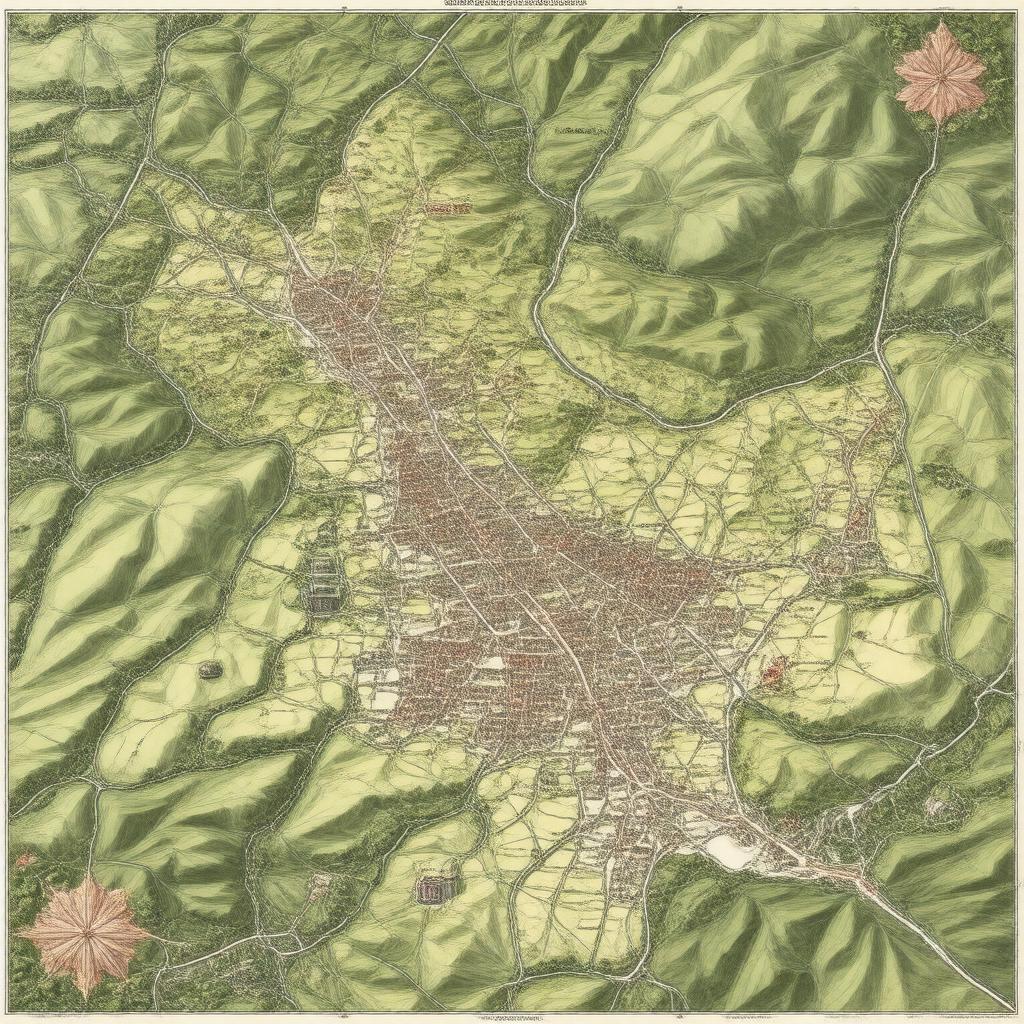 AI-created image of South Somerset District