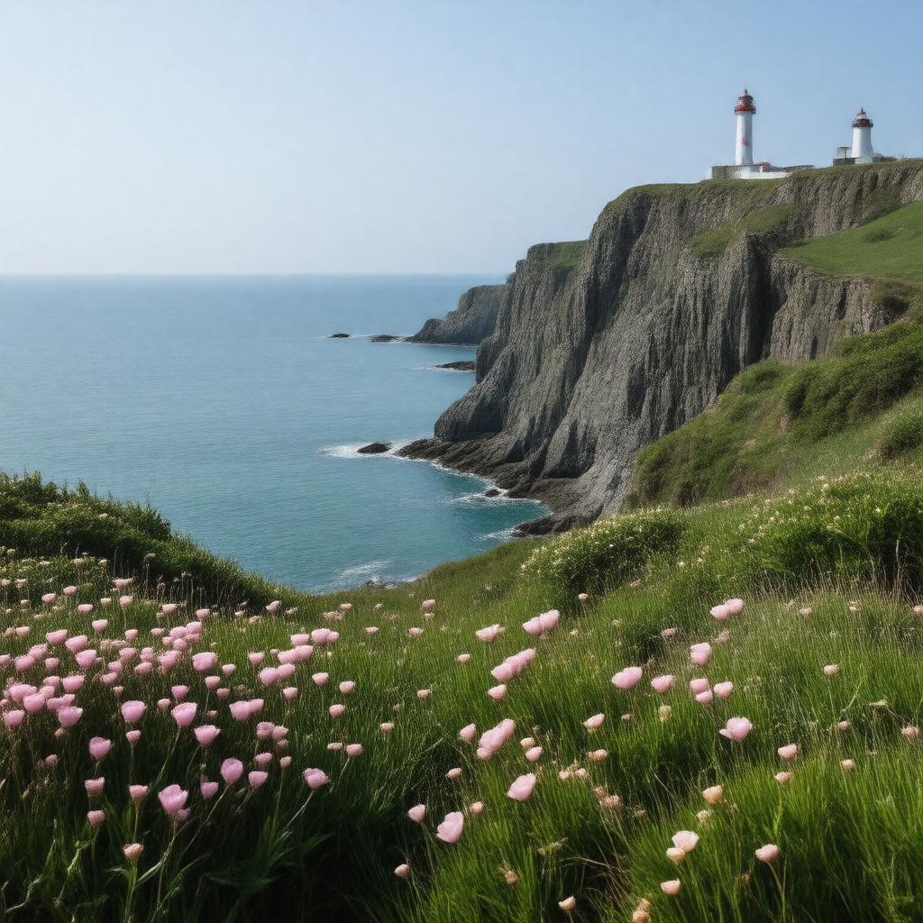 Click to view larger image AI-created image of South Stack Cliffs