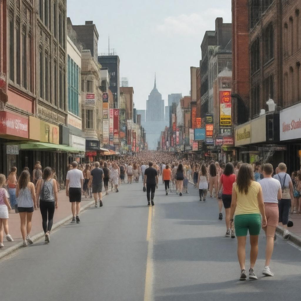 AI-created image of South Street