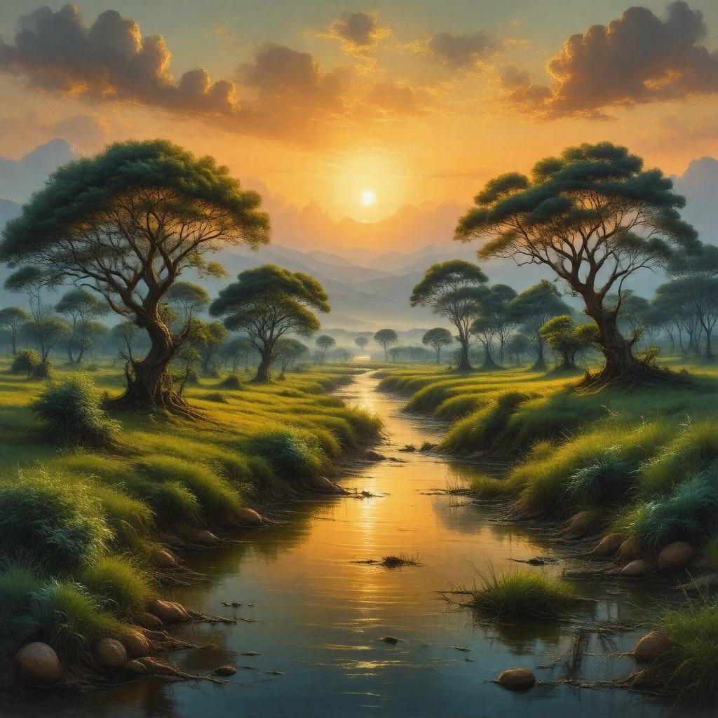 AI-created image of South Sudan