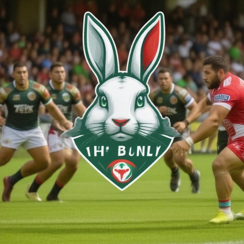 AI-created image of South Sydney Rabbitohs