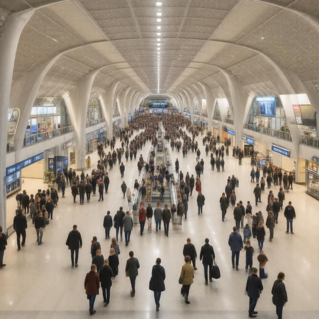 Click to view larger image AI-created image of South Terminal