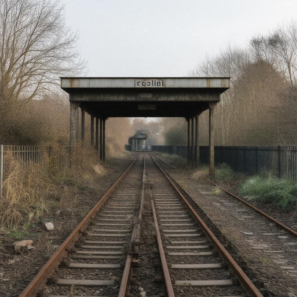AI-created image of South Tottenham Sidings