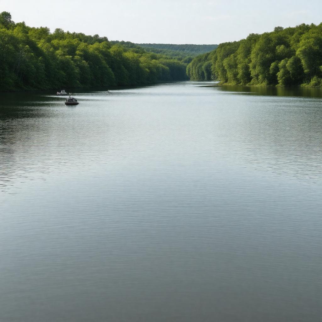 AI-created image of South Watuppa Pond