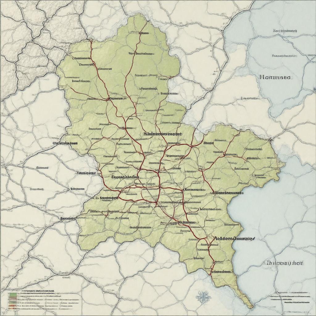 AI-created image of South West Hertfordshire