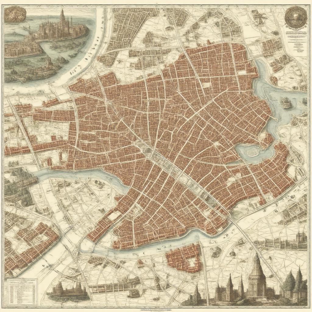 AI-created image of South West London