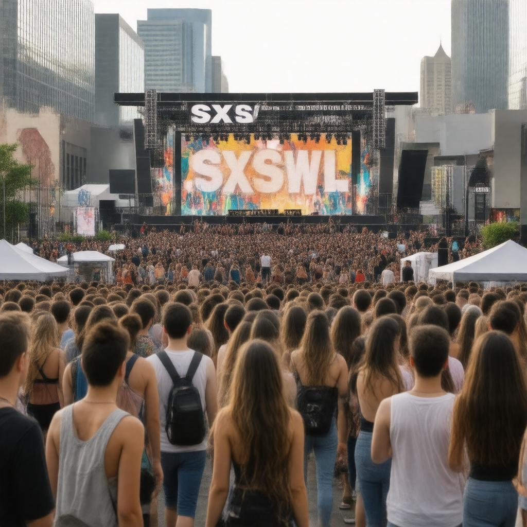 AI-created image of South by Southwest