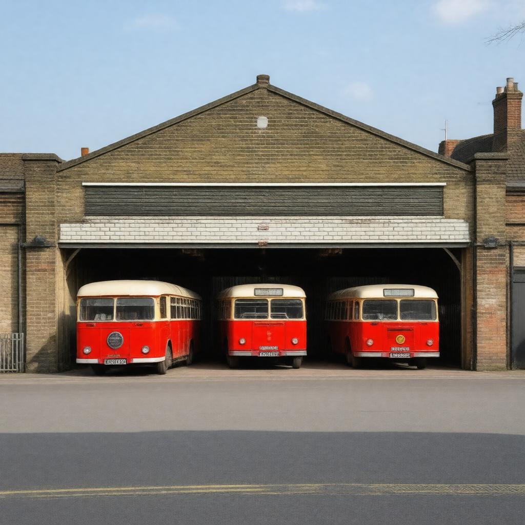 AI-created image of Southall garage