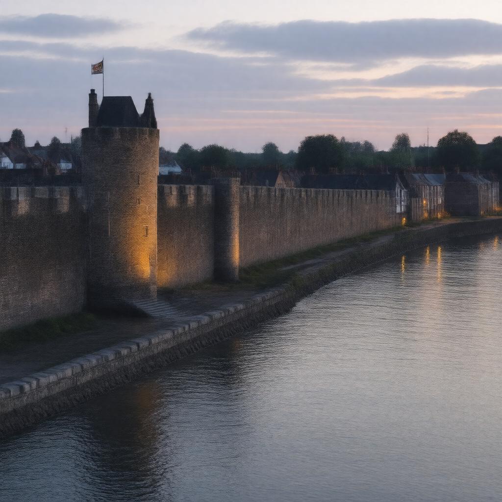 AI-created image of Southampton, England