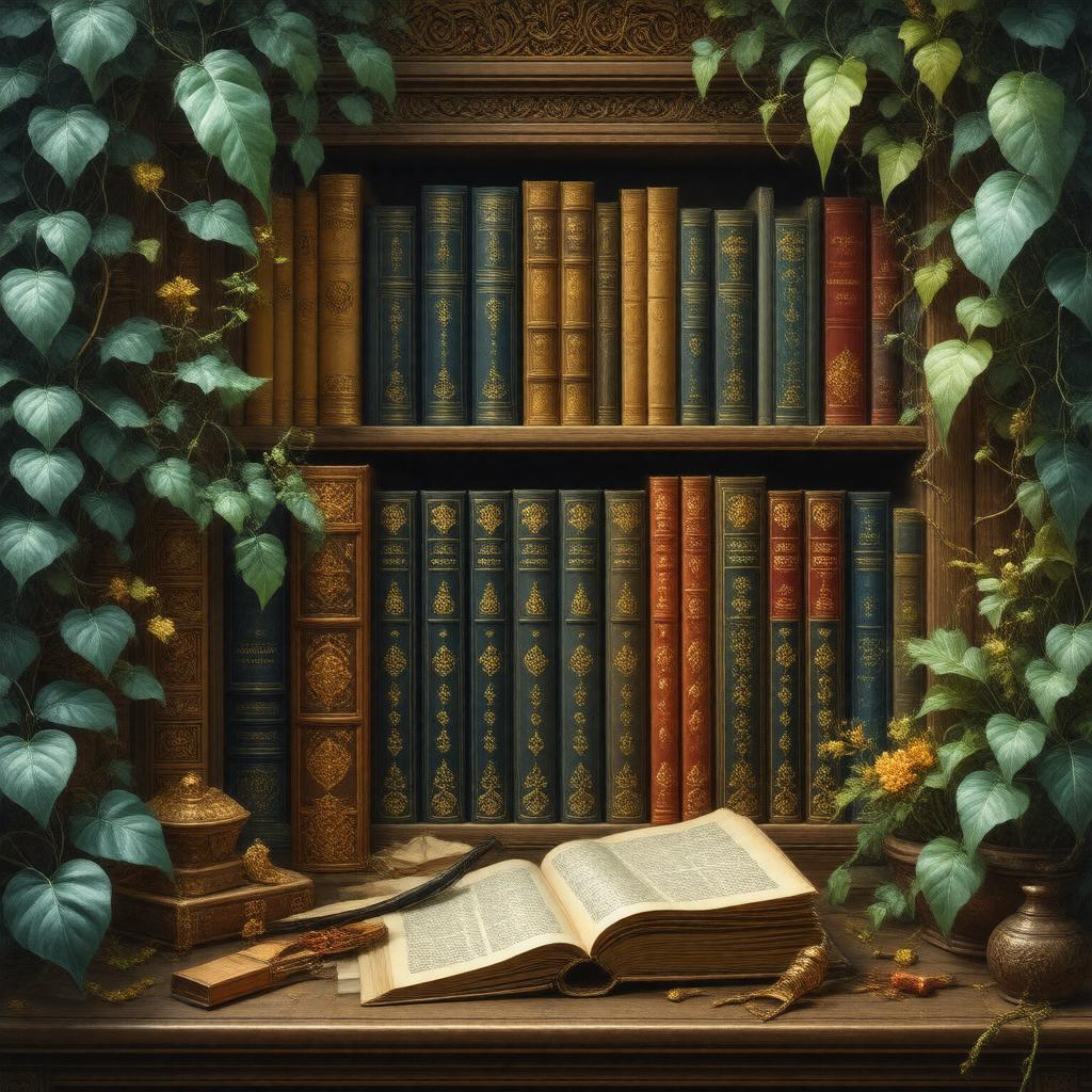 AI-created image of Southeast Asian literature