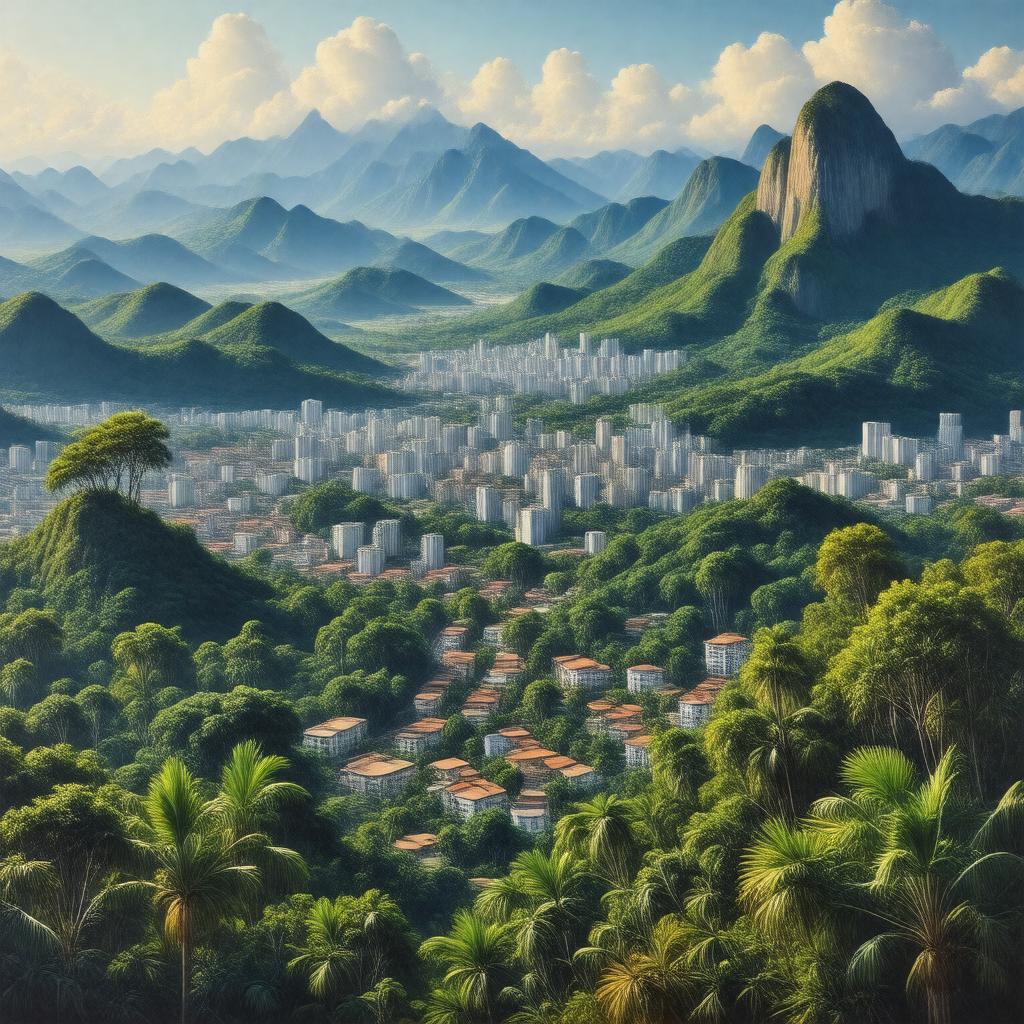 AI-created image of Southeast Brazil