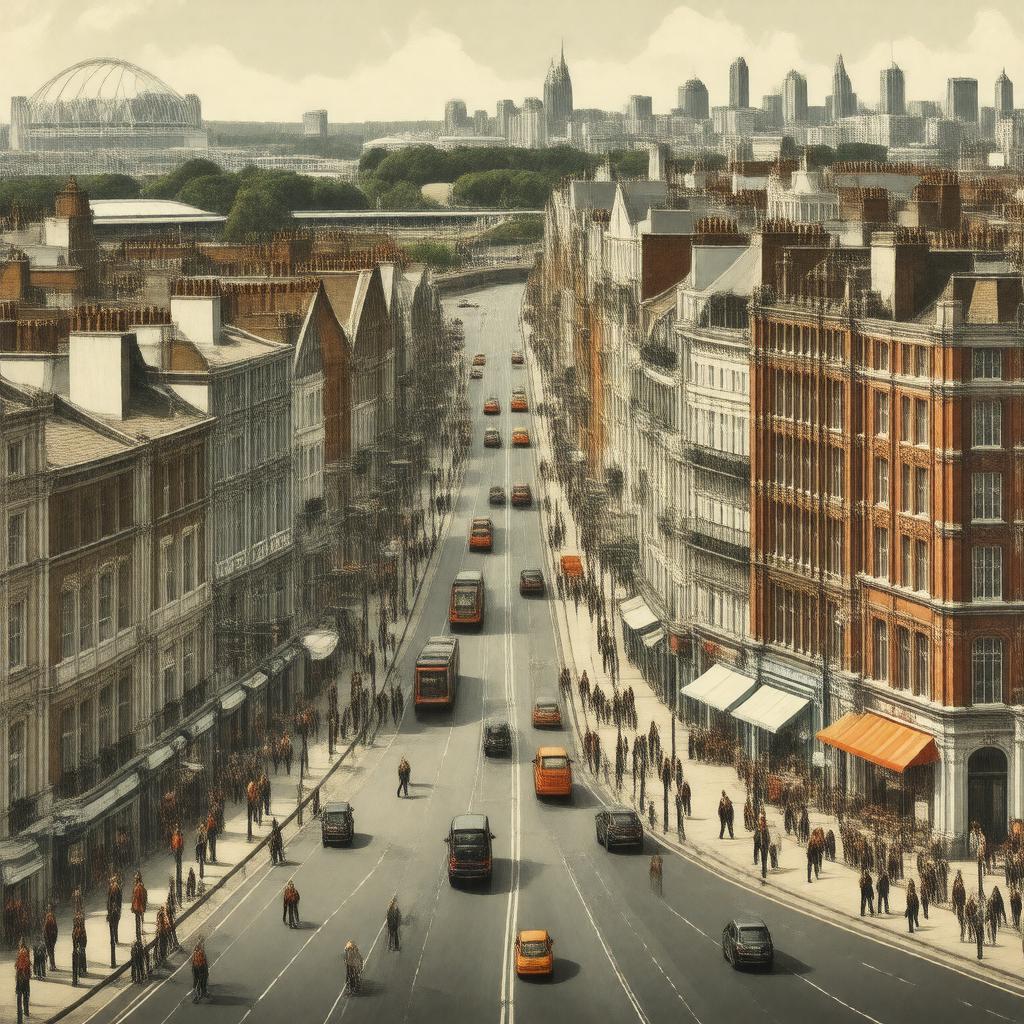 AI-created image of Southeast London