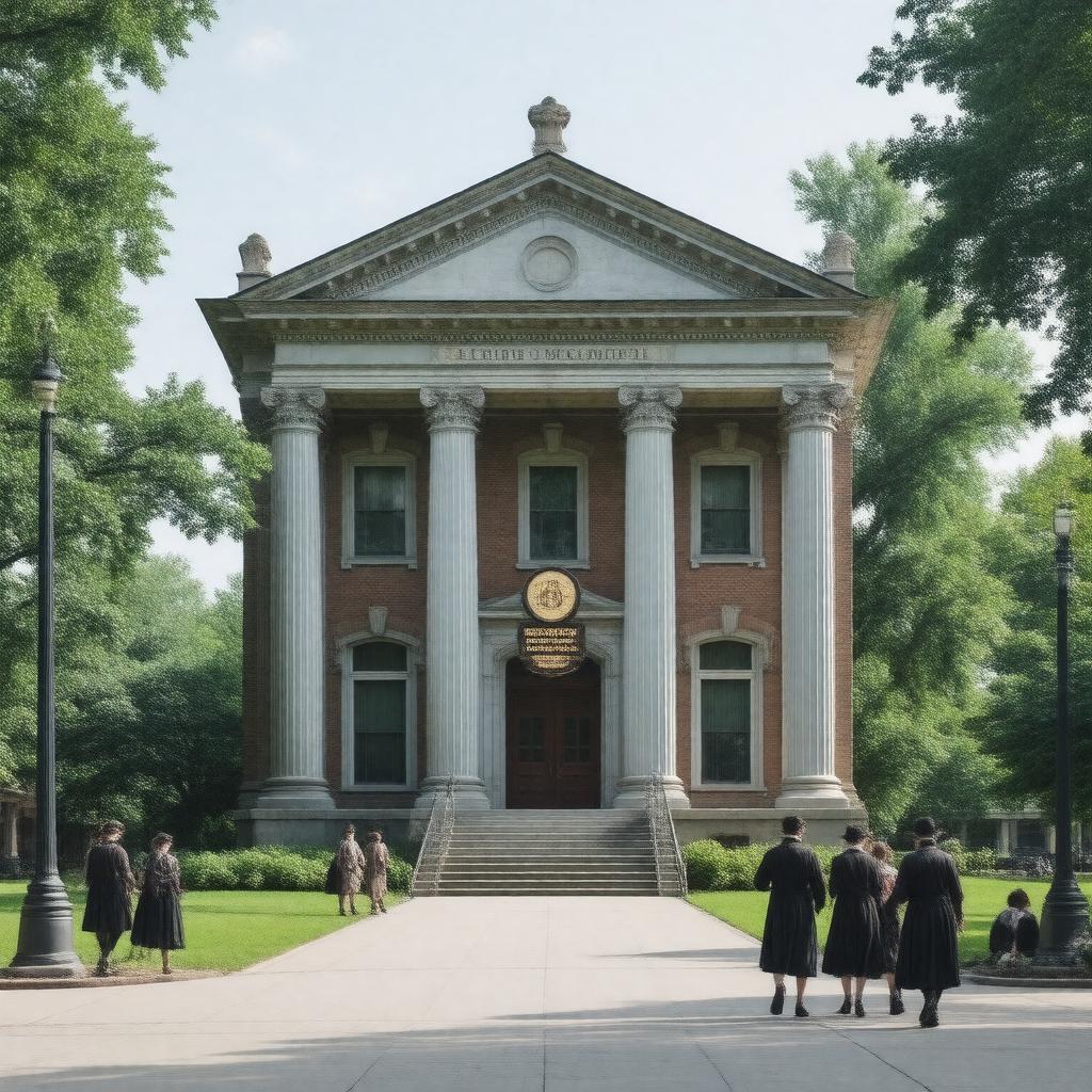 AI-created image of Southeast Missouri State Normal School