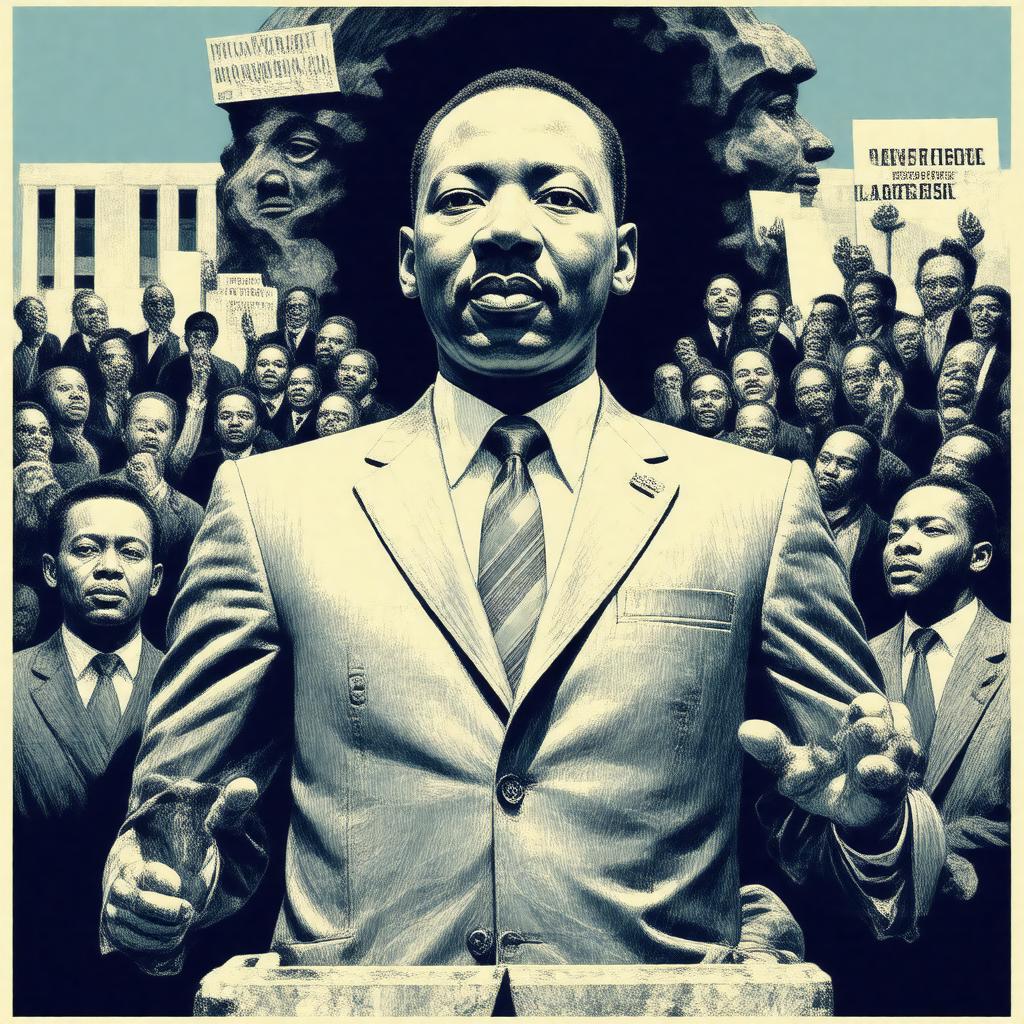 AI-created image of Southern Christian Leadership Conference