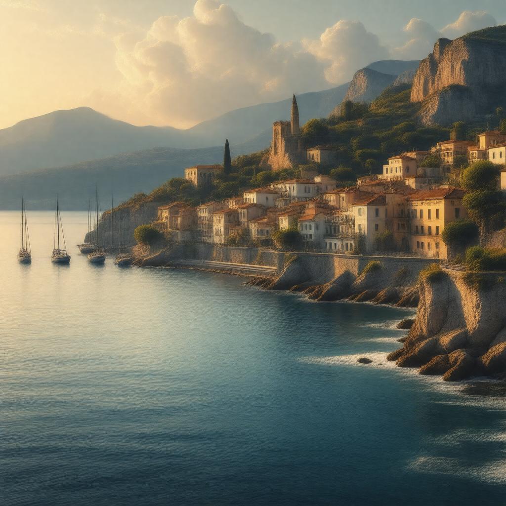 AI-created image of Southern Europe