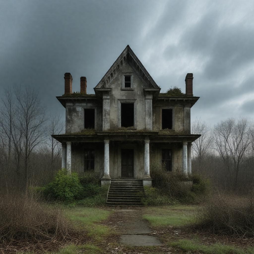 AI-created image of Southern Gothic