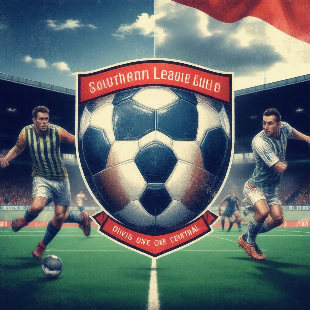 Click to view larger image AI-created image of Southern League Division One Central
