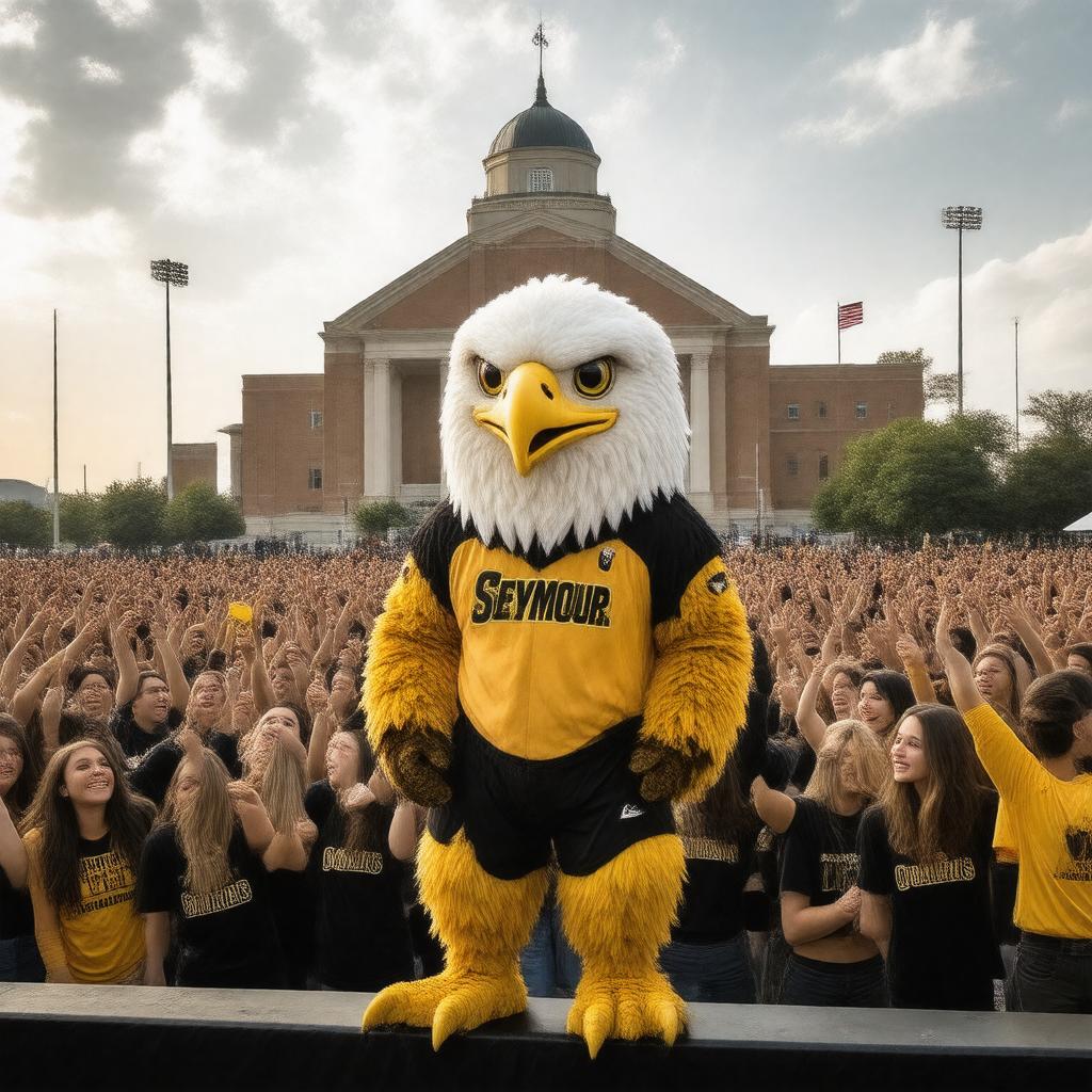 AI-created image of Southern Miss Golden Eagles
