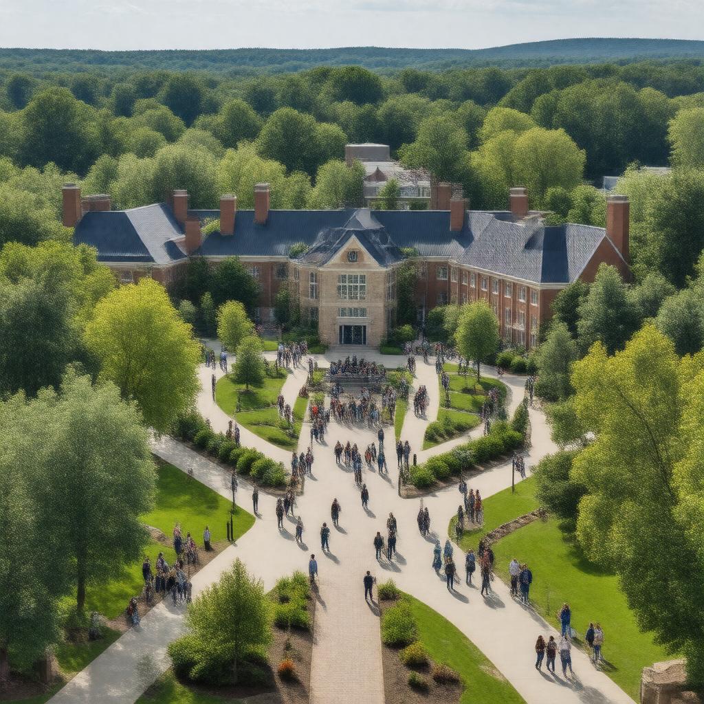 AI-created image of Southern New Hampshire University