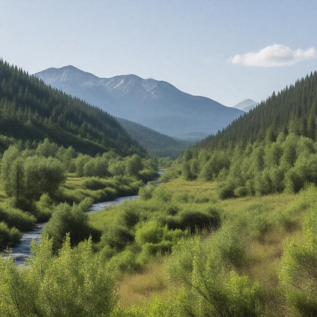 AI-created image of Southern Oregon