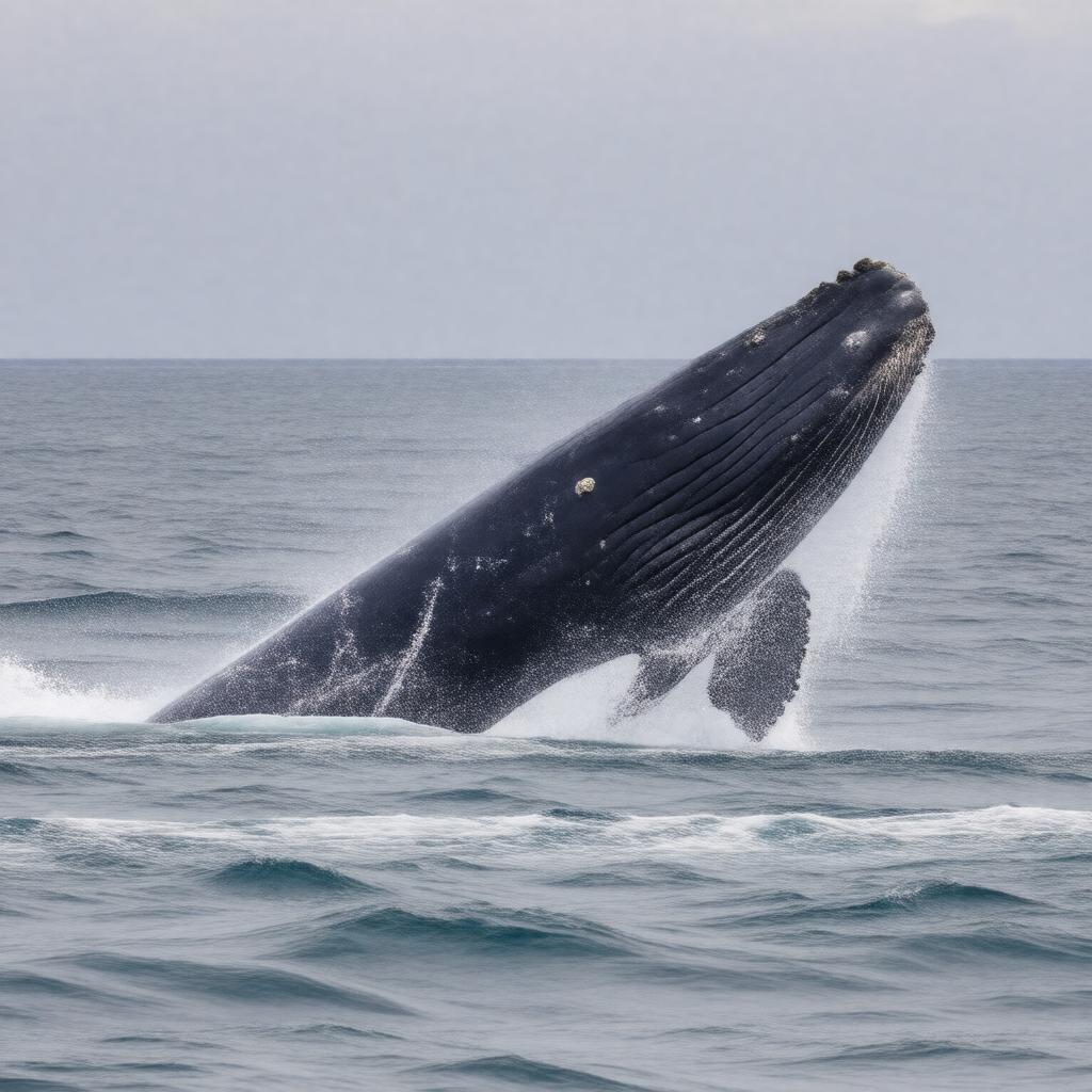 AI-created image of Southern right whale