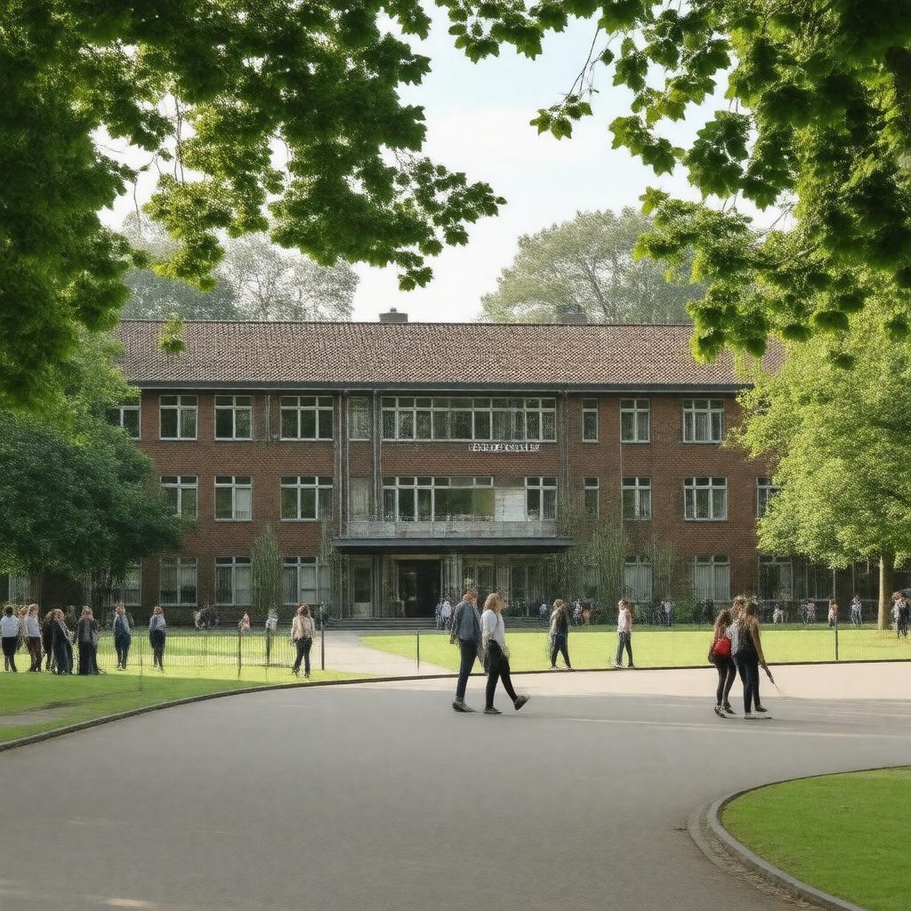 AI-created image of Southgate School