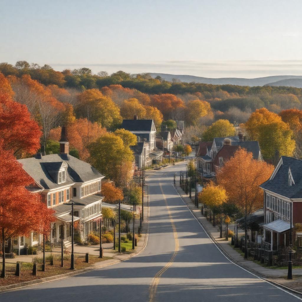 AI-created image of Southington, Connecticut
