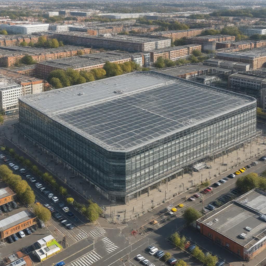 AI-created image of Southside Shopping Centre