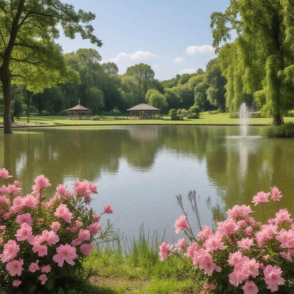 AI-created image of Southwark Park