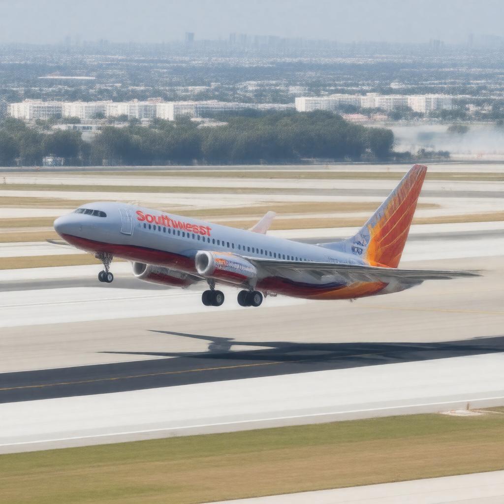 AI-created image of Southwest Airlines